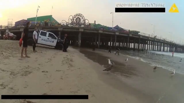 Ocean PepperBall Deployment (View from Beach)