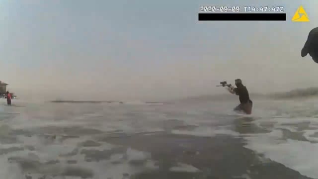 Ocean PepperBall Deployment (Real Feel View)