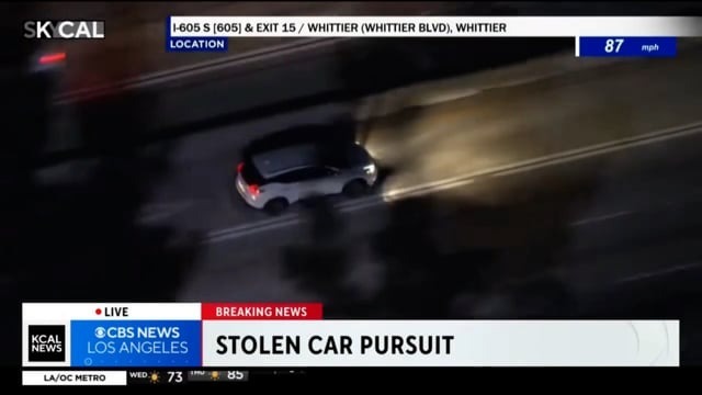 Car Chase Ends in Arrest With Help from PepperBall