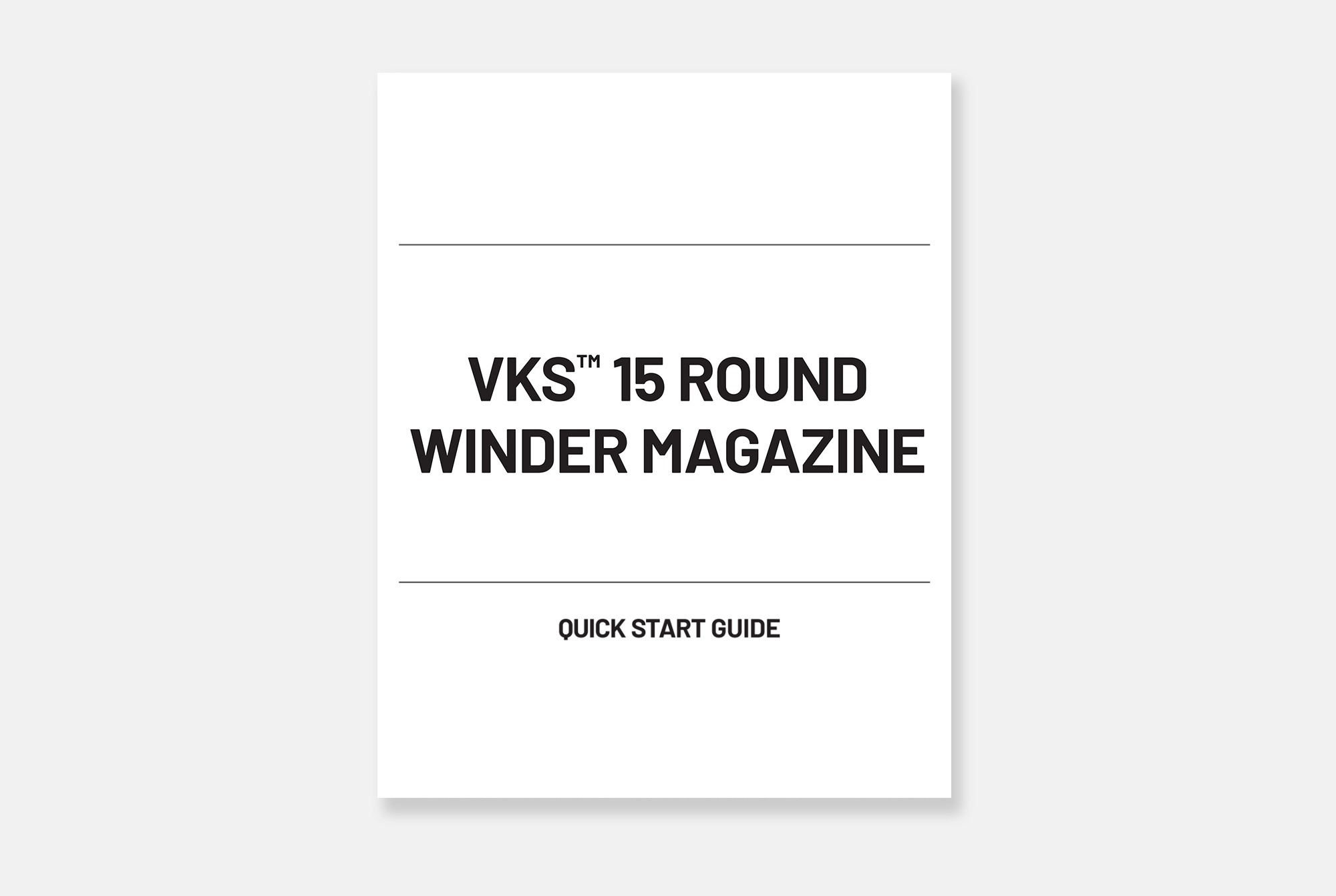 VKS PRO™ 15 Round Winder Magazine