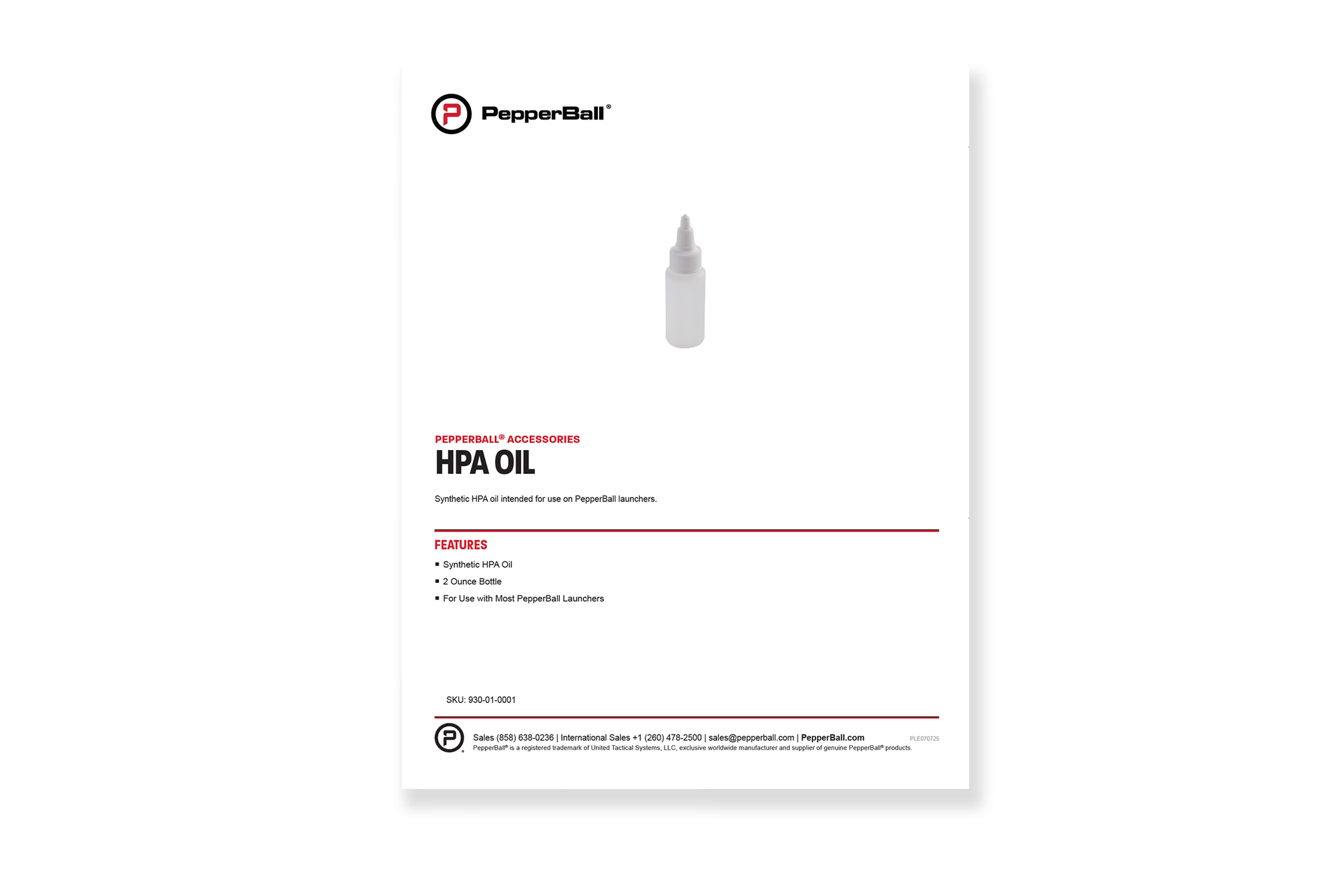 HPA Oil
