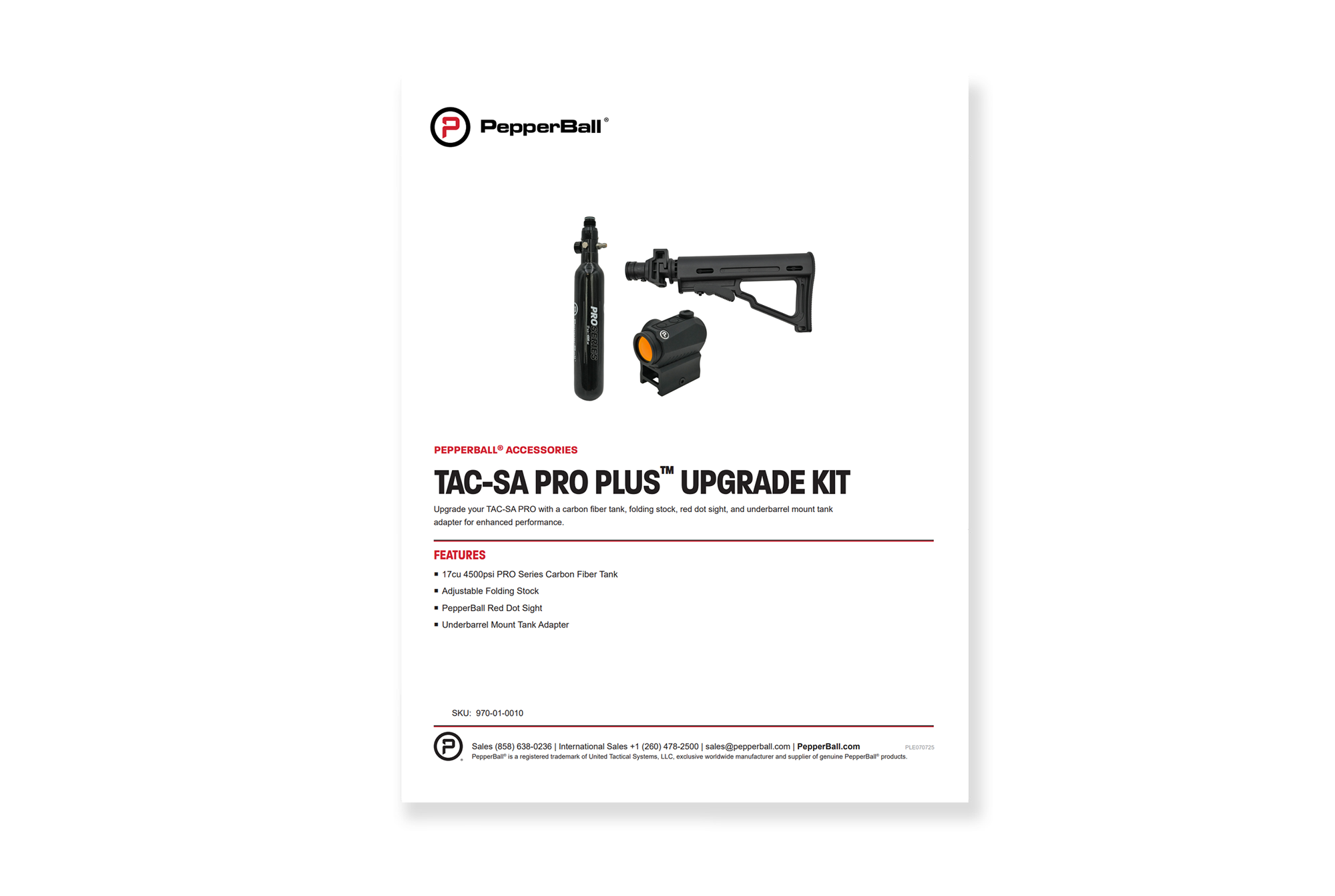 TAC-SA PRO PLUS™ Upgrade Kit