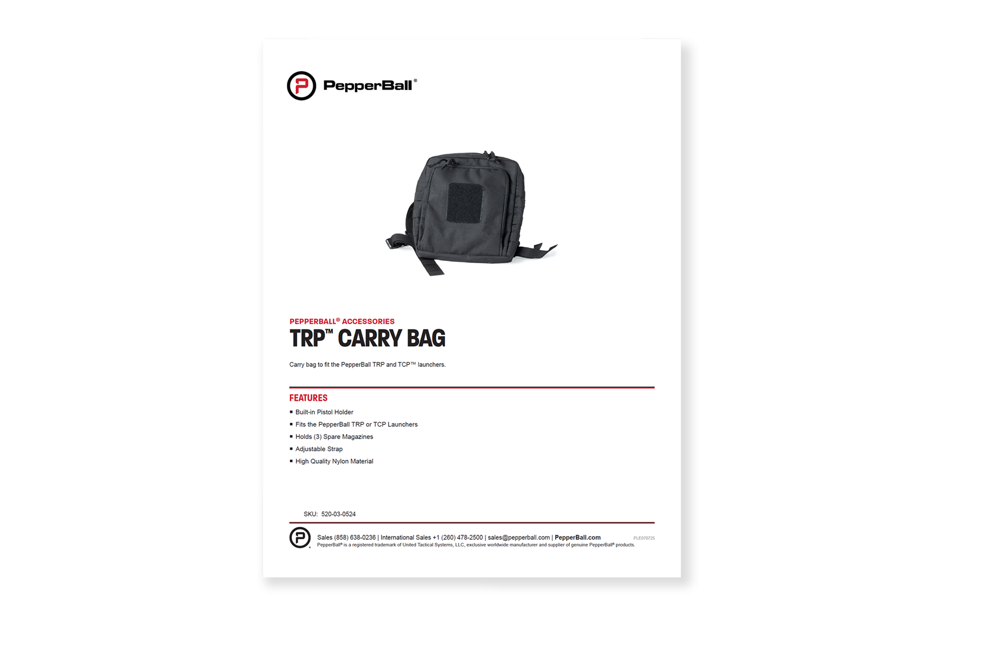 TRP Carry Bag